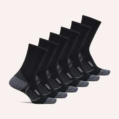 Plantar Fasciitis Relief Sock Light Cushion Mini Crew 6 Pack