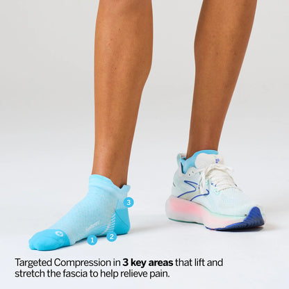 Plantar Fasciitis Relief Sock Light Cushion Tab 6 Pack