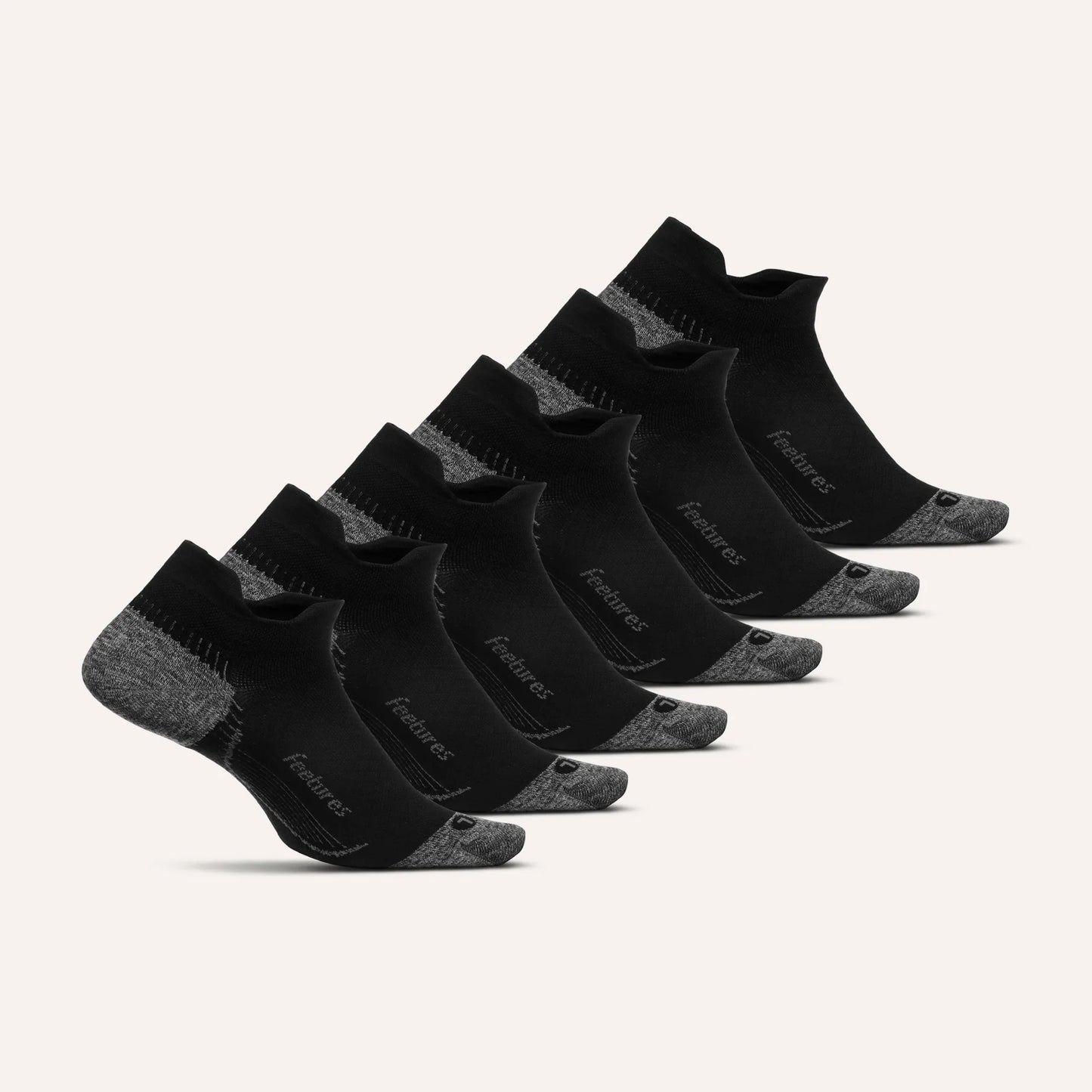 Plantar Fasciitis Relief Sock Ultra Light Tab 6 Pack
