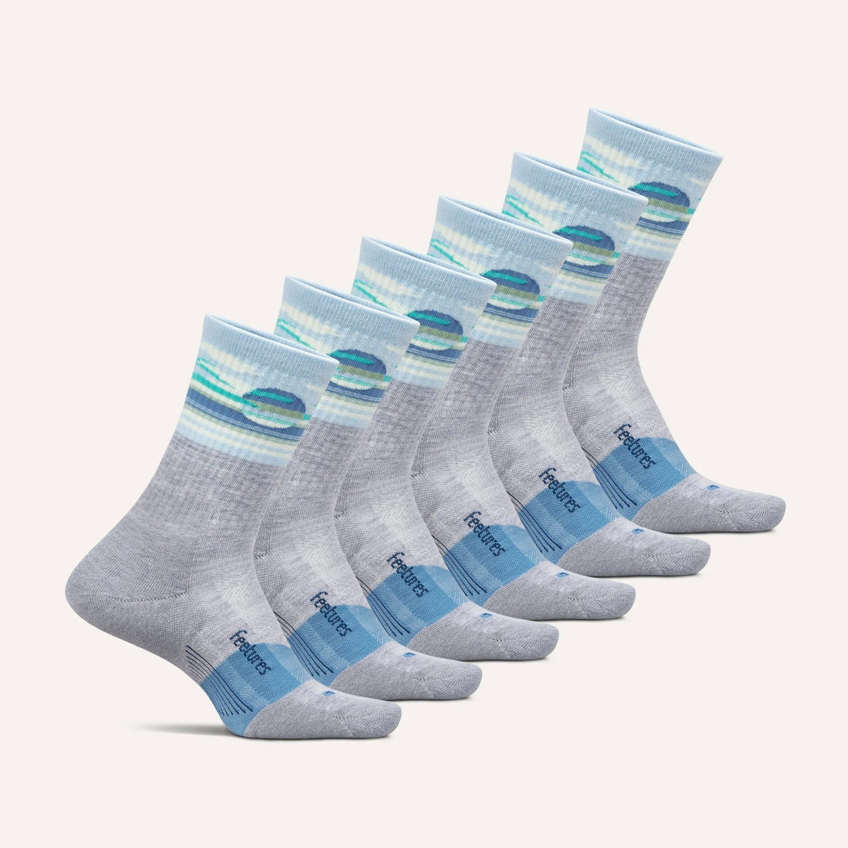 Trail Max Cushion Mini Crew 6 Pack