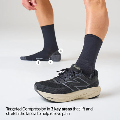 Plantar Fasciitis Relief Sock Light Cushion Mini Crew