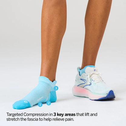 Plantar Fasciitis Relief Sock Light Cushion Tab 6 Pack