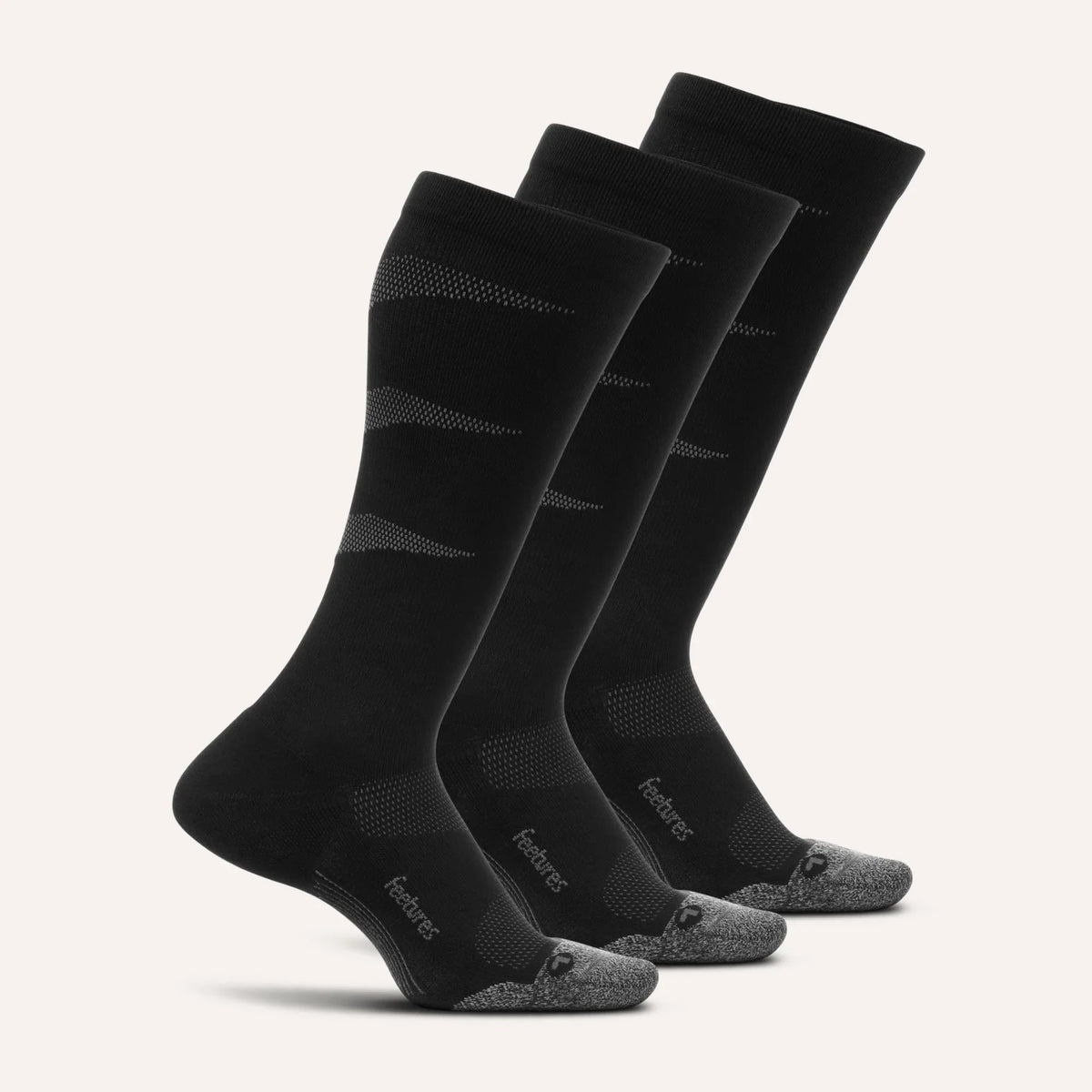 Graduated Compression Light Cushion Knee High 3 Pack