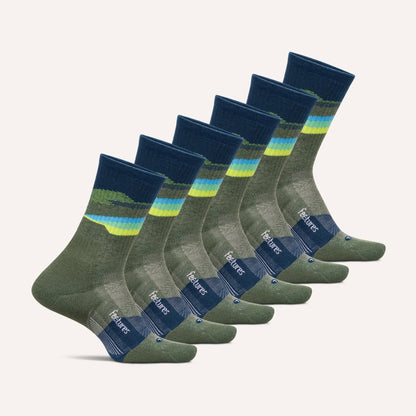 Trail Max Cushion Mini Crew 6 Pack